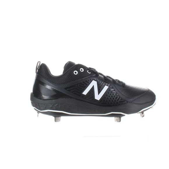new balance softball cleats black